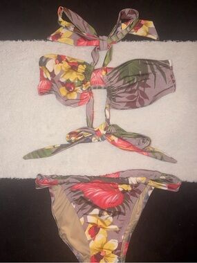 Victoria's Secret Floral Wrap Bikini